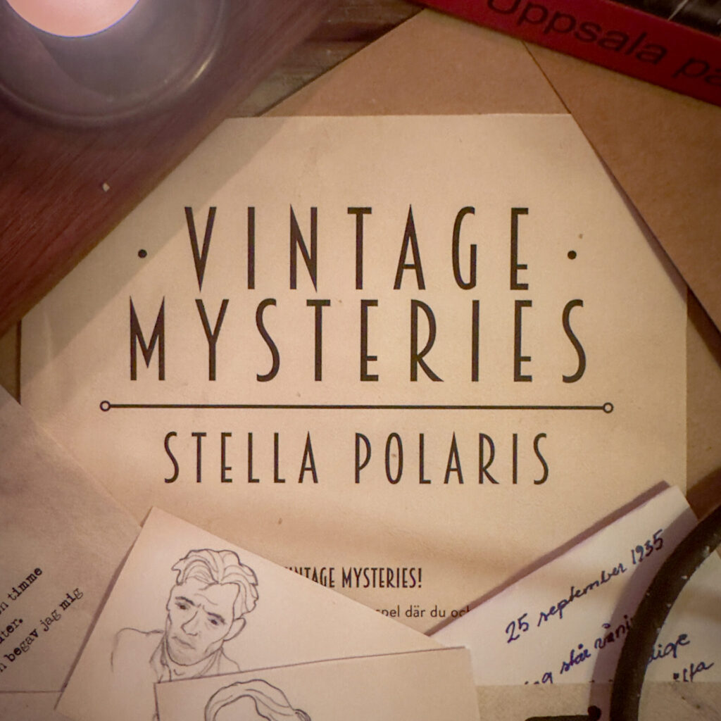 Vintage Mysteries Stella Polaris mordgåta i Uppsalamiljö
